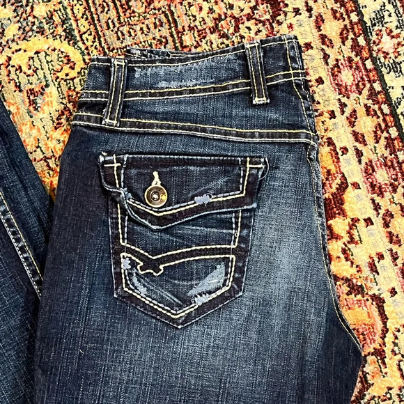 Ladies BKE Denim Wendi Jeans - Picture 10 of 10